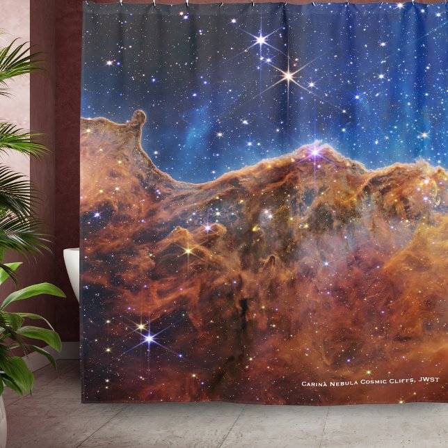 Cortina Para Box Carina Nebula Cliff Cósmicos James Webb Hi-Res (Criador carregado)
