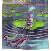 Cartão postal francês da April Fool Vintage