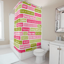 Cortina Para Box Cartas de Amor