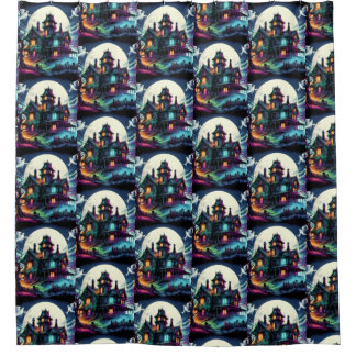 Cortina Para Box Casa assombrada