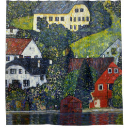 Cortina Para Box Casas Antigas de Gustav Klimt Unterach Attersee Ar