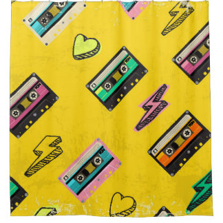 Cortina Para Box Cassete Retro: Design do Partido do Amor anos 80