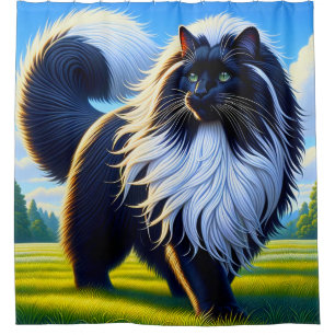 Cortina Para Box Cat Art
