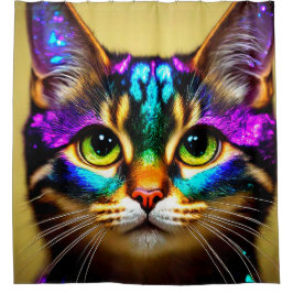 Cortina Para Box Cat Art