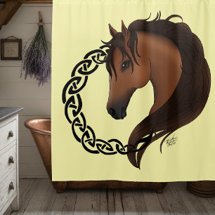 Cortina Para Box Cavalo Celta