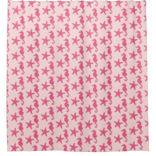 Cortina Para Box Cavalo-da-praia - tons de rosa-coral