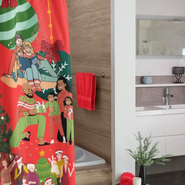 Cortina Para Box "Celebrar a magia da temporada de festas (Criador carregado)