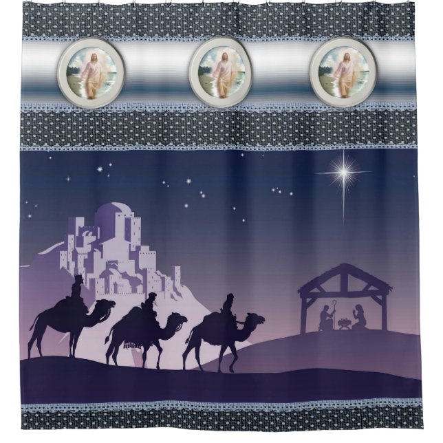 Cortina Para Box Chá Cortina Jseu (Frente)