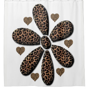 Cortina Para Box Chá-cortina-leopardo
