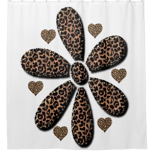 Cortina Para Box Chá-cortina-leopardo (Frente)