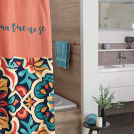 Cortina Para Box Chá Personalizável de Design Cantaro mexicano vibr