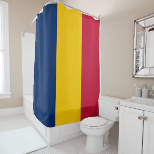 Cortina Para Box Chad Flag