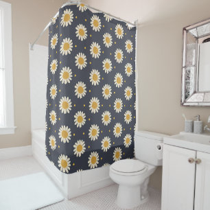 Cortina Para Box Charming Daisy Collection Versatile Floral Pattern