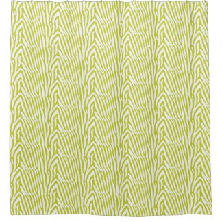 CORTINA PARA BOX CHARTREUSE ZEBRA STRIPE