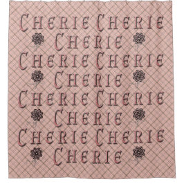 Cortina Para Box Cherie with monogram badge