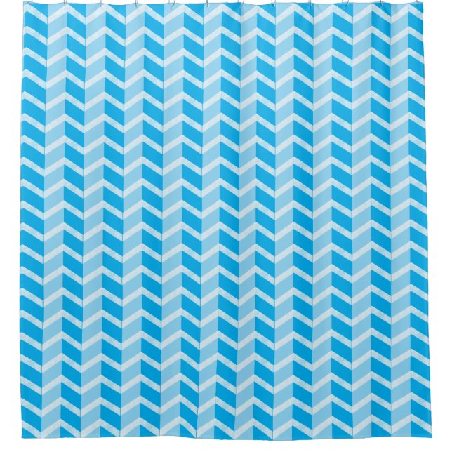 Cortina Para Box Chevron Retrô (Frente)