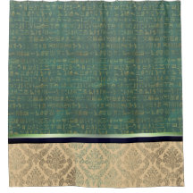 Chic Damask Egiptian Hieroglyphs