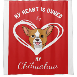 Cortina Para Box Chihuahua Heart_Dog Lover