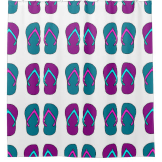 Cortina Para Box Chinelos: Vintagem Branca Brilhante.