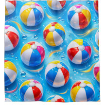 Chuva de bola de praia borrifante