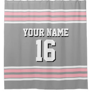 Cortina Para Box Cinza Escuro Tinta Branca Stripes Esportivas Jerse