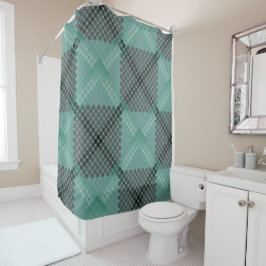 Cortina Para Box Círculo verde claro ou textura de bolas, formando