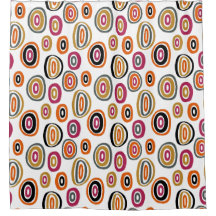 círculos coloridos, arte abstrata geométrica