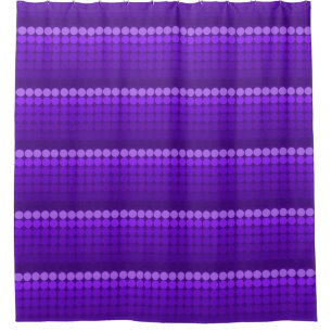 Cortina Para Box círculos do modo de Meio século roxo a lilás