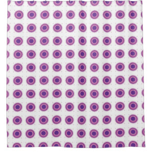 Cortina Para Box Círculos redondos de Bolinhas-Alvo para Olhos Gros