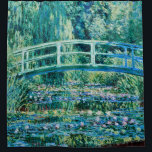 Cortina Para Box Claude Monet - Lírios De Água E Ponte Japonesa<br><div class="desc">Claude Monet - Lírios De Água E Ponte Japonesa (1899)</div>