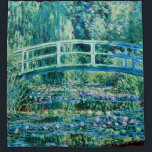 Cortina Para Box Claude Monet - Lírios De Água E Ponte Japonesa<br><div class="desc">Claude Monet - Lírios De Água E Ponte Japonesa (1899)</div>