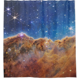 Cortina Para Box Clipes Cósmicos do Telescópio Espacial JWST James 