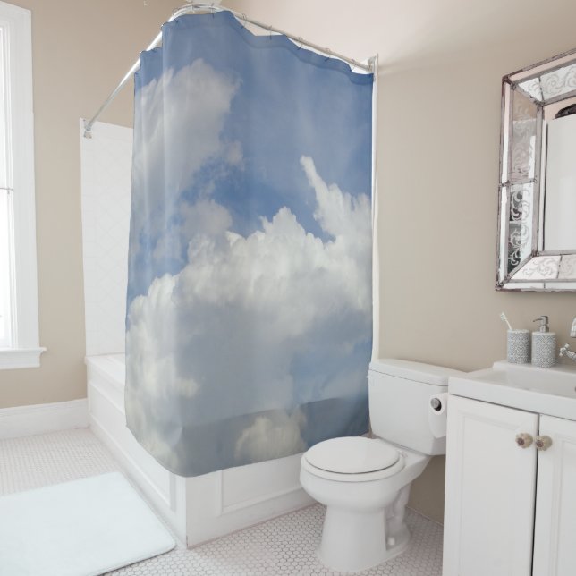 Cortina Para Box Cloud Dreamer Shower Curtain (In Situ)