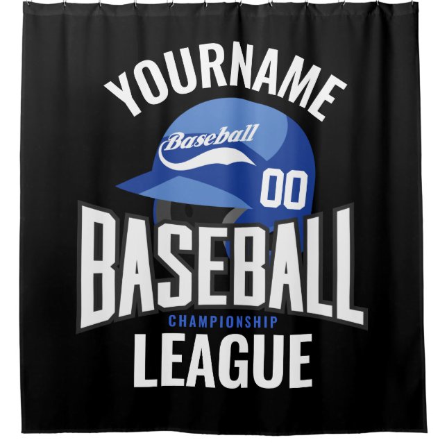 Cortina Para Box Clube Personalizado de Champ NAME Team Player (Frente)