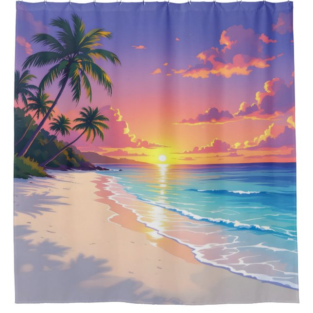 Cortina Para Box Coastal Stillness -  (Frente)