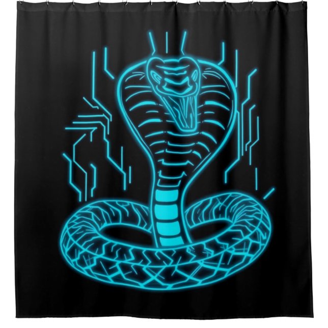 Cortina Para Box „Cobra – Symbol der Macht und Wachsamkeit“ (Frente)