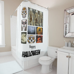 Cortina Para Box Colagem de Fotos Personalizada do Halloween 8