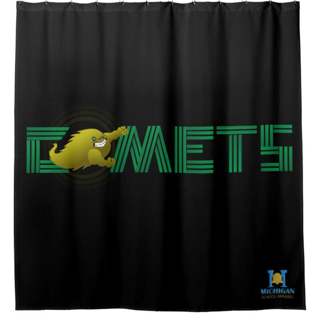 Cortina Para Box Coloma Comets #3 (Frente)