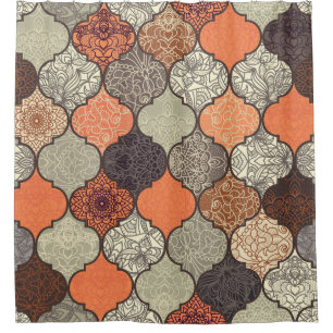 Cortina Para Box Colorful Mandala: Patchwork Islâmica Sem Olhos.