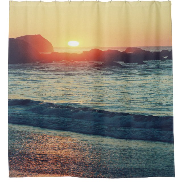 Cortina Para Box Como o Sol se põe...... (Frente)