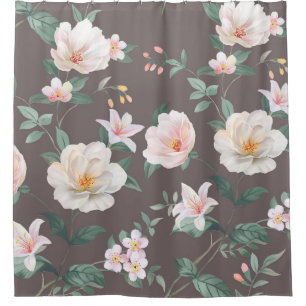Cortina Para Box conjunto de alta qualidade de várias flores de aqu