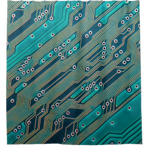 Cortina Para Box Conselho de circuito eletrônico fechado. fundo,var