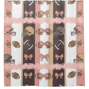 Cortina Para Box Coquette Futebol Laço Estampa de Leopardo (6)