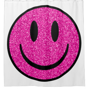 Cortina Para Box Cor-de-rosa - Sorriso brilhante