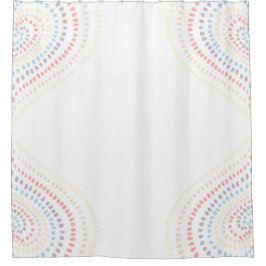 Cortina Para Box Corações Arco-Íris