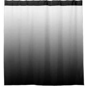 Cortina Para Box Cores macias dos inclinações - branco preto + su