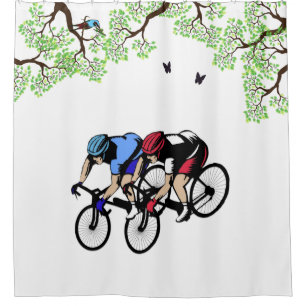 Cortina Para Box Corrida de Bicicleta do País