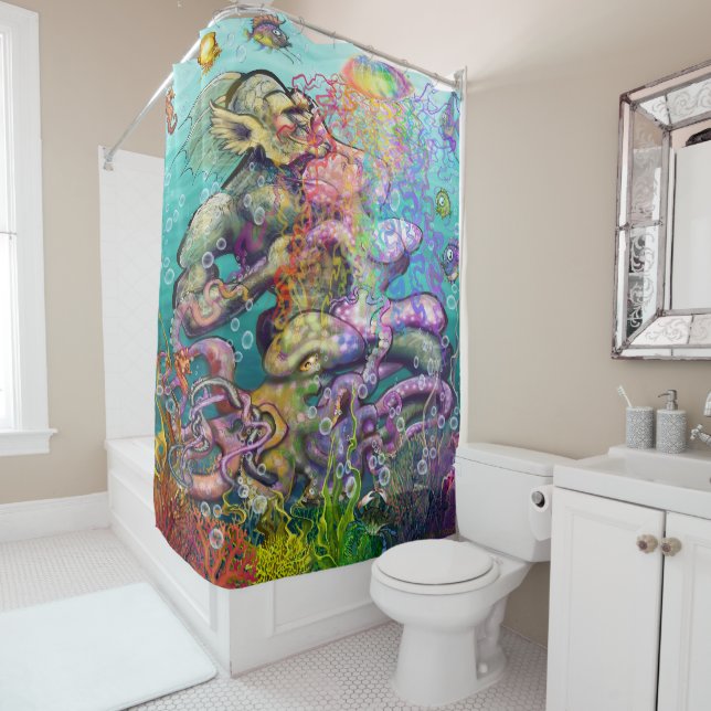 Cortina Para Box Cortina chá (In Situ)