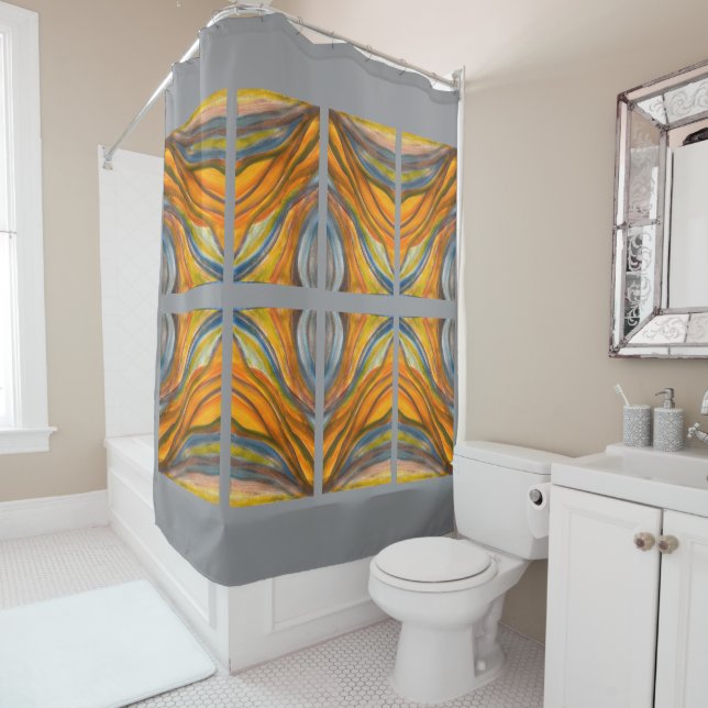 Cortina Para Box Cortina chá (In Situ)