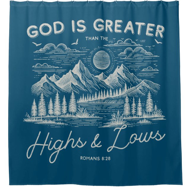 Cortina Para Box Cortina Chá Cristã (Frente)